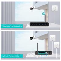 Cámara IP WIFI 8MP Exterior Protección Grabadora Vigilancia PTZ Lente Doble 4MP 2.8-12mm 4x Zoom Color Noche Para Seguridad Doméstica Y Exterior - details 11
