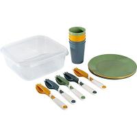 LILI HOME SET PICNIC GOURMET – 4 SERVICIOS | 25 PZAS. | 4 L ideal para disfrutar al aire libre con familia y amigos. Con materiales resistentes y reutilizables. Perfecto para camping, excursiones, playa o reuniones en el jardín. - details 2