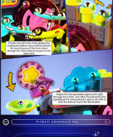 Juego De Aventura En Railway Para Niños Juguetes Educativos Interactivos Montessori Con Bola Rodante Animal Espacial Rocket Material De Plástico ABS - details 11