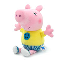 Muñeca De Peluche Peppa Pig 30CM Ropa Nueva Modelo Papá Y Mamá Cerdo Juguetes Para Niños Figura De Anime Cumpleaños Regalo - details 14