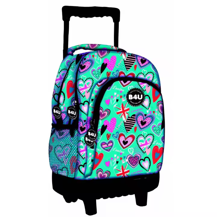 Trolley Grande B4U Corazones 44Cm - 1