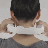 Masajeador De Cuello De Pulso Magnético Eléctrico,alivio Del Dolor Con Masajeador De Cuello Y Hombro Eléctrico Inteligente Portátil, Tecnología De Ajuste 3D, Alivio Del Dolor Muscular, Relajación, Vibración De Alta - details 0