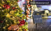 Luces De Jardín Solar Con 8 Modos Impermeables Para Patio Árboles Fiesta Navideña Luces De Hilo Para Decoración Externa - details 4