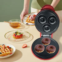 Mini Horno Eléctrico Multifuncional Para Galletas Y Sándwiches Antiadherente Para Desayuno En Casa Máquina De Hornear Postres - details 15