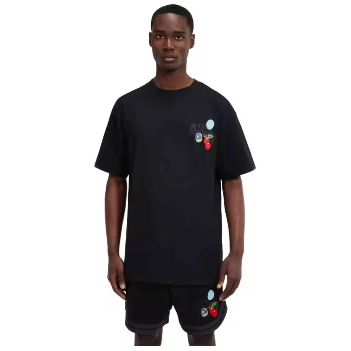 Camiseta de Manga Corta ELLESSE Stickero para hombre en color negro - 1