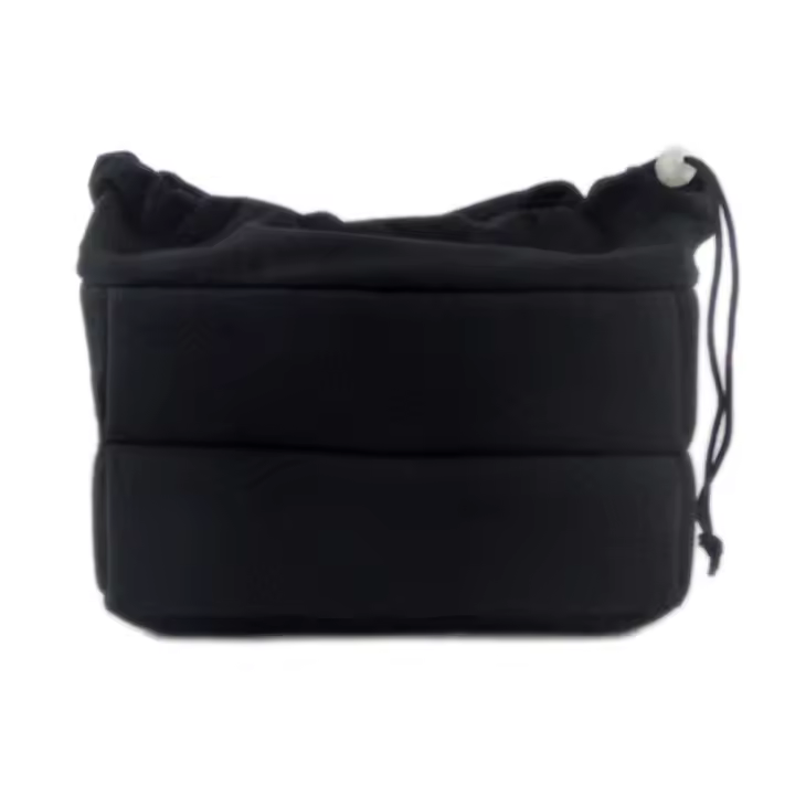 Bolsa De Protección Para Cámara DSLR Canon Nikon Sony Con Partición Y Padded Velvet Bolsa Suave Para Lentes De Cámara - 1