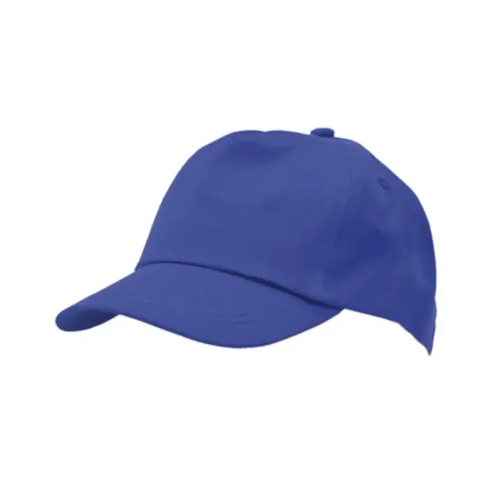 Gorra Niño Algodon SPORTKID Azul Royal ajustable con velcro trasero - 1