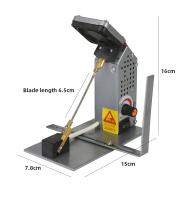 Máquina Cortadora Eléctrica Ajustable De Temperatura Para Cinta Elástica De Nylon Satén Cinta De Metal Herramienta De Corte - details 8