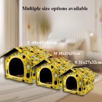 Casa De Mascotas Plegable Y Desmontable Resistente Al Agua Para Gatos Y Perros Ideal Para Ambientes Exteriores Suministros Para Mascotas - details 0