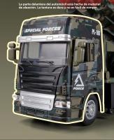 Modelo De Lanzador De misilesRocket De 1/32 Para Coche Juguete Cuerpo De Metal Puertas De Goma Abiertas Vehículos Militares De Aleación Regalos Para Niños - details 6