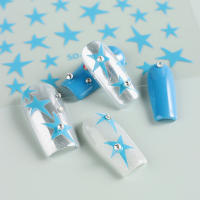 Pegatinas De Uñas 3D Estrella Y2K Para Mujeres Y Niñas Adhesivas Pentagrama Diseño De Uñas Decoración Para Manicura DIY Y Salón - details 11