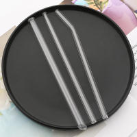 Juego De Pajillas De Vidrio Borosilicato Resistente Al Calor Reutilizable Con Cepillo Para Té De Burbujas Smoothies Y Cocktails Accesorios De Barra - details 3
