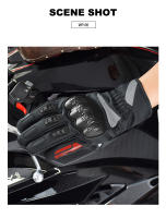 Guantes De Motocicleta Para Mujer Invierno Térmicos Pantalla Táctil Impermeables Rosas 100% Nylon Y Algodón Guantes De Motocross - details 17
