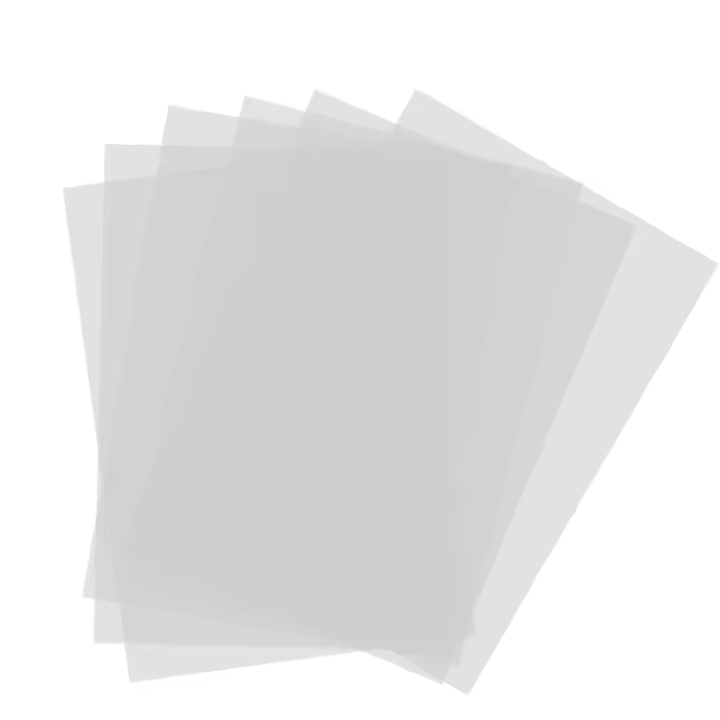 50 Pcs Bolsa De Productos Técnicos Nuevos Película De Transferencia Tatuaje Transparente Papel De Transferencia Térmica Para Patrón Transparente - 1