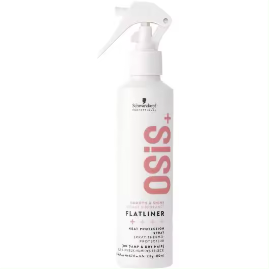 Schwarzkopf Mass Market Spray Protector Térmico Flatliner para Cabello Liso y Sedoso con Protección Duradera Contra el Calor y la Humedad - 1