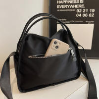 Bolso De Hombro Simple Para Mujer Color Sólido Casual Cruzado Con Cierre De Cremallera Versátil Para Viaje Compras Trabajo Y Citas - details 11
