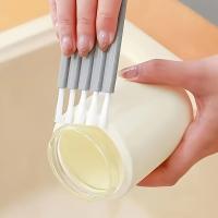Cepillo Para Vaso Y Botella Multifuncional Con Bola De Acero Y Pelo De Wire Para Limpieza De Oquedades Y Teclado En Casa - details 1
