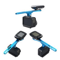 Soporte Para Computadora GPS De Bicicleta HE11 Montaje Para Manillar Compatible Con Garmin Edge 520 plus 820 810 Luz Frontal De Ciclismo Material De Aluminio Y Plástico - details 8