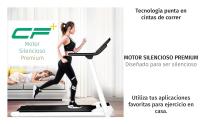 Cinta andadora para casa. Cinta de Correr eléctrica Plegable Adecuado para Ejercicios de Fitness en Interiores. - details 3