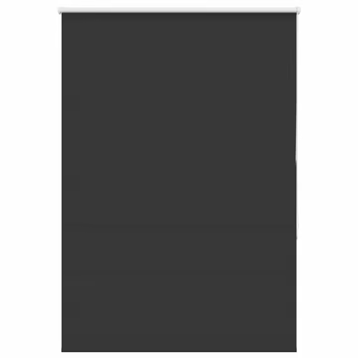 vidaXL Estor Enrollable Opaco negro 95x130 cm Tela Ancho 95x130 cm - 1