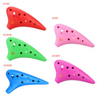 Ocarina De Plástico Con 12 Agujeros Flute Alto C Instrumento Musical Para Amantes De La Música Y Principiantes Con Partitura Incluida - details 6