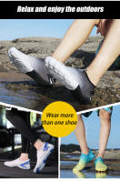 Zapatillas De Agua Para Hombre Y Mujer Zapatos De Playa Transpirables Quick-Dry Para Natación En Río Y Mar Sandalias De Piedra - details 2