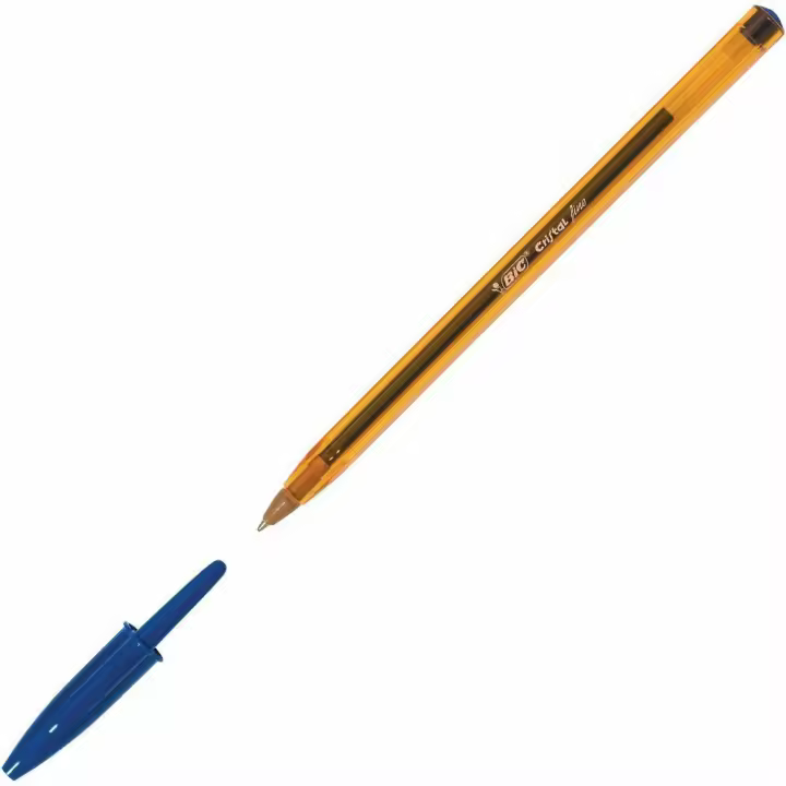 BiC Cristal Original Fine Bolígrafo de punta de bola, punta fina 9 BOLIGRAFOS  AZULES - 1