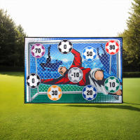Juego De Fútbol 100cm Con Bolas Adhesivas Juego De Tiro Al Arco Despliegue Fácil Mini Juegos De Fútbol Para Niños Y Niñas - details 1