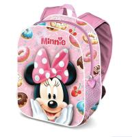 Mochila 3D Pequeña Minnie Mouse Sweet Color Rosa. Mochila preescolar con relieve frontal 3D. KARACTERMANIA - details 2