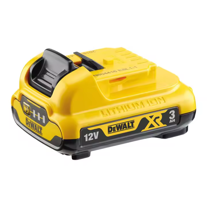 Bateria de carril xr 12v li-ion 3ah dcb124-xj dewalt - 1