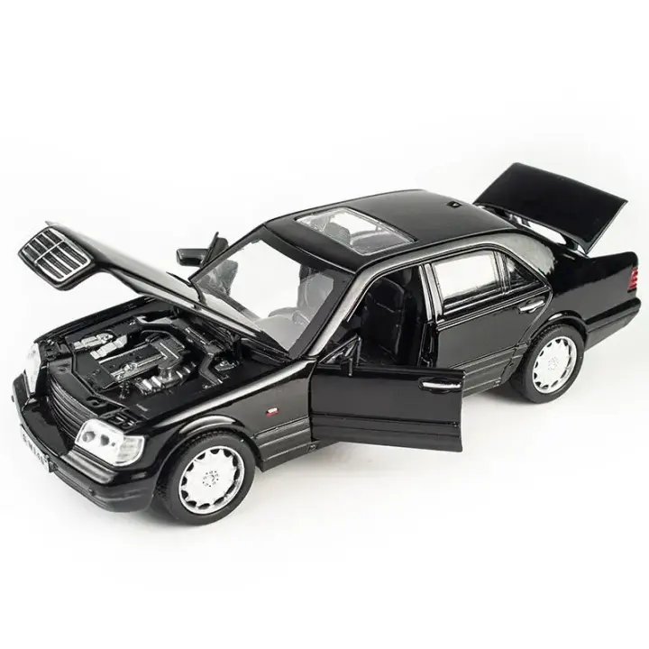 Coche De Modelado De Aleación S-W140 1/32 Con Función Retroceso Luz Y Sonido Vehículo De Simulación Alta Para Niños Regalo Para Niño - 1