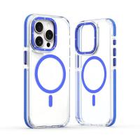Funda transparente Fuerte a prueba de Golpes con adsorción magnética para APPLE iPhone 16 15 14 13 12 Pro Max Carga magnética Compatible con Magsafe - details 6