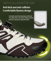 Botas De Exterior Para Hombres Zapatillas Deportivas Montañismo Ciclismo Antideslizantes Resistentes Al Desgaste Senderismo Minimalista Caminar - details 3