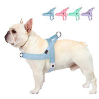 Harnés Suave Para Perro Sin Arrastre De Nylon Ajustable Para Pequeños Medianos Y Grandes Incluye Chihuahua Pug Harnés De Mascota Con Colchón - details 2