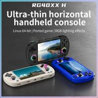 Consola de Juegos Portátil Retro ANBERNIC RG40XX H, Pantalla IPS de 64 Bits y 4 Pulgadas, Linux, 5G, WIFI, Bluetooth, Salida HDMI-TV, Reproductor de Videojuegos - details 0