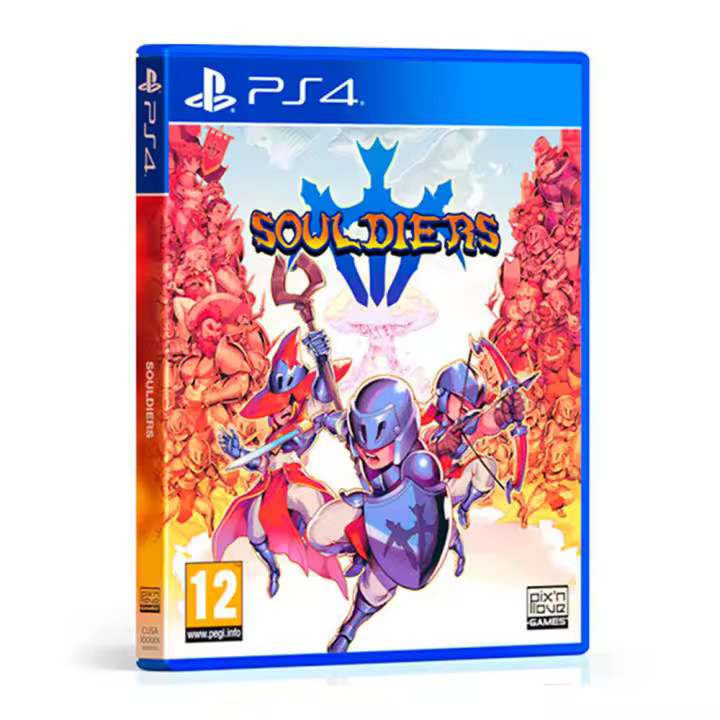 SOULDIERS PS4 - Nuevo a Estrenar - PAL España - Meridiem Games  - Arcade Plataformas  - Ghost n Goblins - Acción - Metroidvania - 1