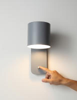 Lámpara De Pared LED Moderna Para Interior Iluminación De Escaleras Y Dormitorio Con Interruptor Decoración Para Sala De Estar Material De Hierro Color Negro Azul Gris Verde - details 1