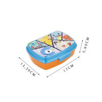 E-LONG Fiambrera Rectangular Para Almuerzo, Estuches Para Almuerzo, Fiambrera Desayuno, Colegios, Parques. - details 2