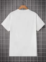 Camiseta De Baloncesto Para Hombre Con Impresión De Letras Y Dibujos Retro Prenda Casual De Verano Manga Corta Cómoda Y Transpirable Tallas S-XXXL - details 6