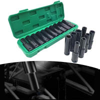 Juego De Destornilladores De Impacto 1/2 Pulgada 8-24mm/8-17mm/8-19mm 6 Puntos Adaptador De Llave Hexagonal Y Cabezas De Extensión - details 1