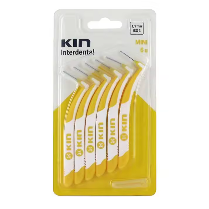 Kin Interdental Mini para Limpieza Interdental óptima en Espacios Pequeños - 1
