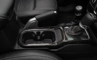 Cubierta De Decoración Para Portavasos Del Panel De Cambio De Marchas 4WD Para Jeep Wrangler JL 2018-2023 ABS Fibra De Carbono Roja Accesorios De Interior - details 7