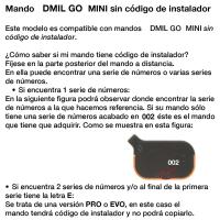 DMIL GO MINI Mando Garaje Frecuencia 868 MHz Válido Puertas de Garaje DMIL - details 3