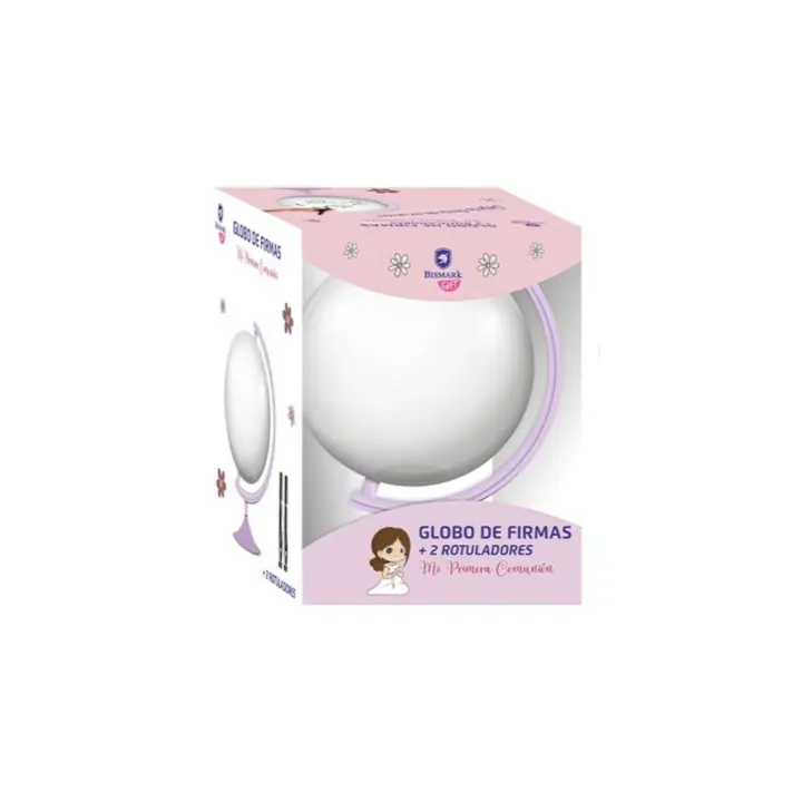 GLOBO DE FIRMAS NIÑA PRIMERA COMUNIÓN – RECUERDO ORIGINAL Y PERSONALIZADO - 1