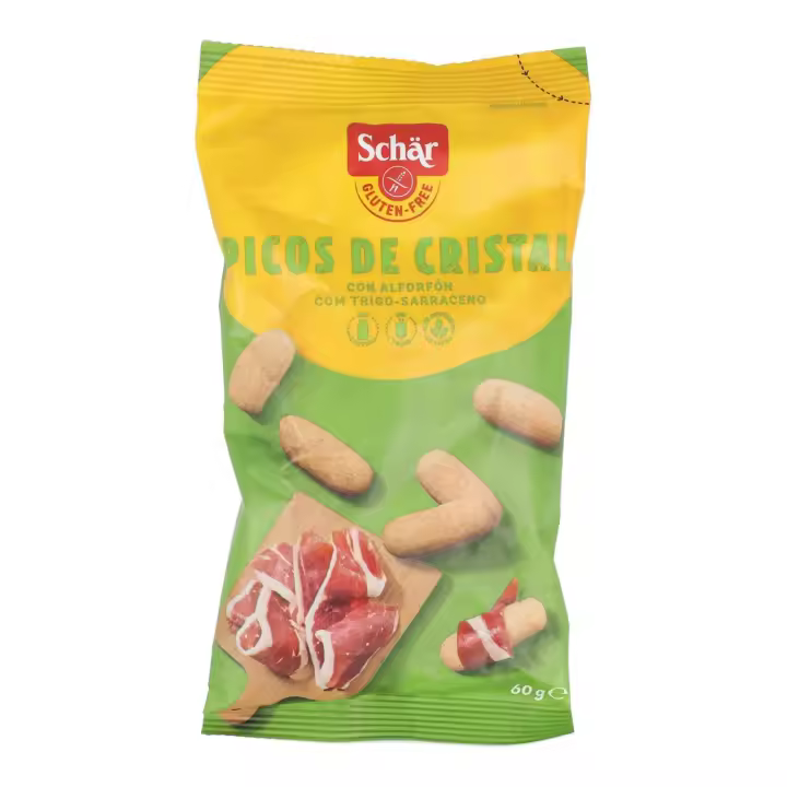 Schär Picos de Cristal Sin Gluten, 60g - 1