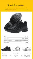 Botas De Trabajo Para Hombre Zapatillas De Aire Ligera Antipinchazos Indestructibles Con Punta De Acero Zapatos De Seguridad - details 9