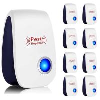 Repelente Ultrasonido Para Mascotas 1PCS Control Effecitvo De Plagas En Interiores Para El Hogar Cocina Oficina Hotel Y Almacén Protección Contra Mosquitos Y Ratones - details 0