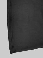 Vestido Midi De Noche Elegante Para Mujer Con Estampado De Flores Largo Manga Full Cuello Alto Negro Vestido A-Line Nueva Otoño 2024 - details 8