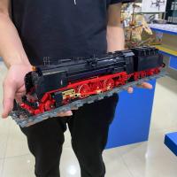 Bloques De Construcción Creativos De Tren De Vapor Serie Para Niños Modelo DIY Ideal Para Regalo Navideño De Ciudad - details 16