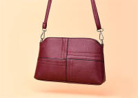 Bolso De Hombro Para Mujer De Cuero PU Vintage Diseño De Lujo Pequeño Bolsa De Mano Splicing Bolso De Viaje Tote De Compras - details 10